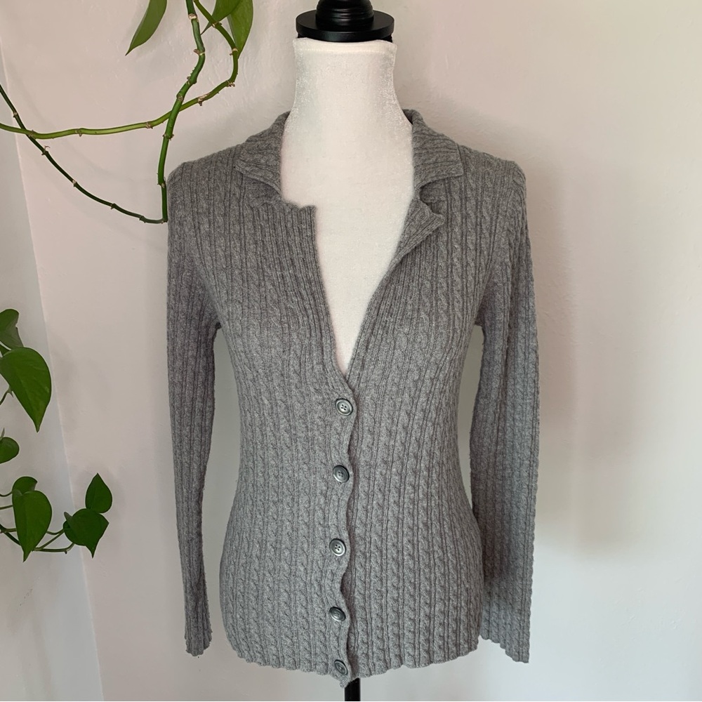 Boden Cardigan Cableknot sweater Size US 8